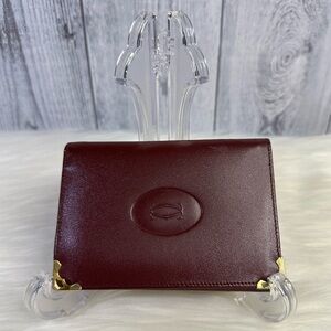 CARTIER vintage tri-fold wallet